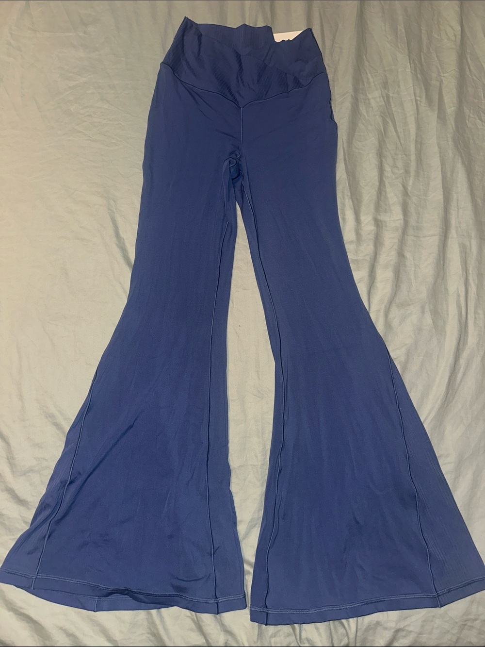 Offline by Aerie Blue High-Waist Flared Yoga Pants